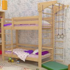 Двоярусне спортивне ліжко SportBaby Babyson-9 80x190см
